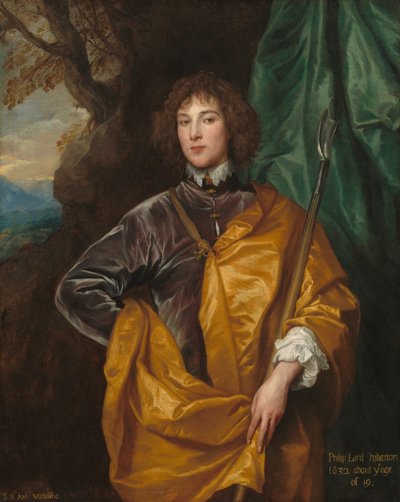 Portrait of Philip, Lord Wharton by Anthony van Dyck